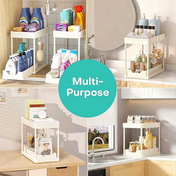 Under Sink Organizers and Storage 2 Pack