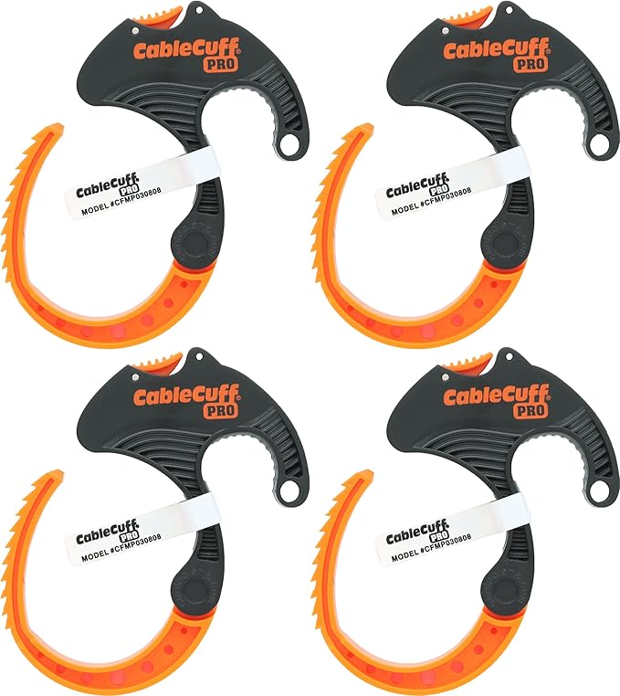 (4 Pack, 4x Medium 2 Inch Diameter) Adjustable, Reusable