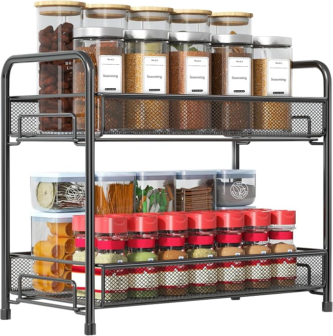 Spice Rack Organizer for Countertop
