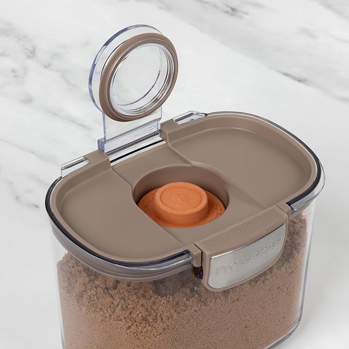 ProKeeper+ Airtight Food Storage Container Set, Taupe, 13-Piece