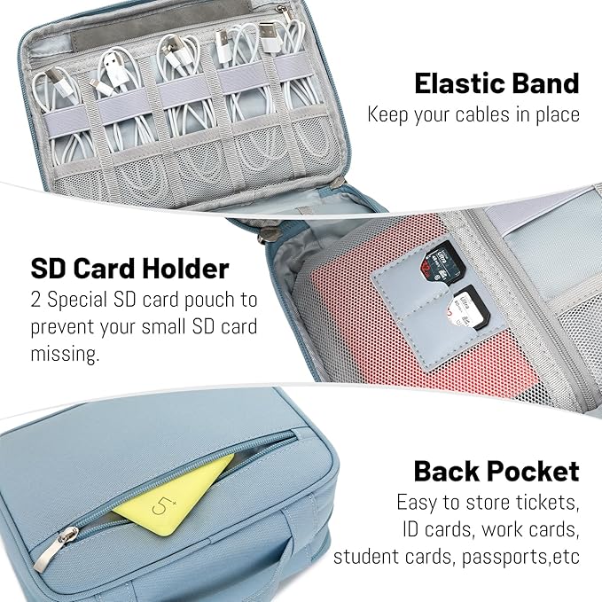 Universal Cable Organizer Electronics Accessories Cases for Cable, Charger
