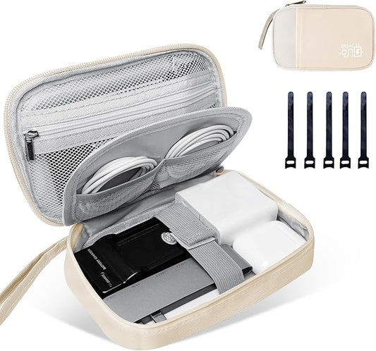 Electronics Travel Organizer, Business-Beige