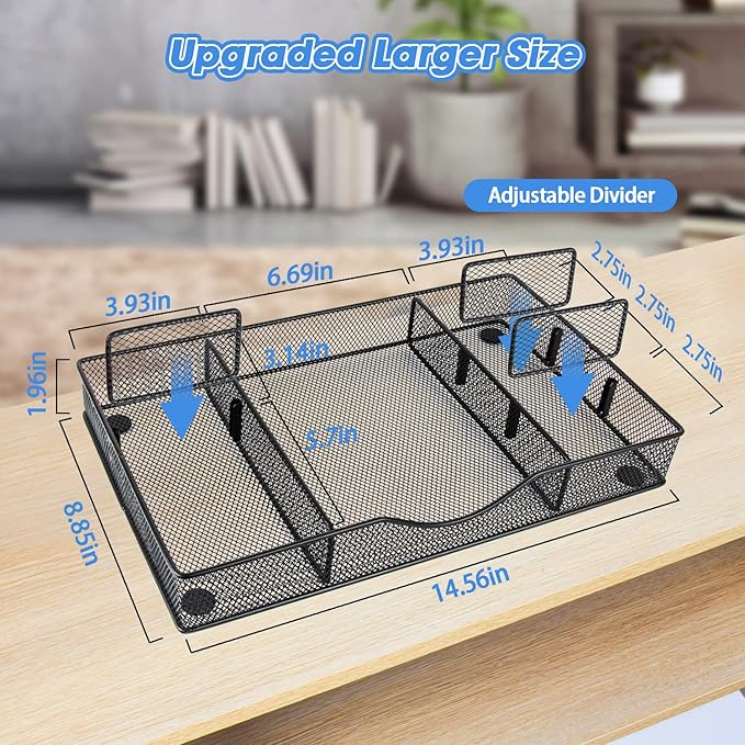 Desk Drawer Organizer, 1PC Large