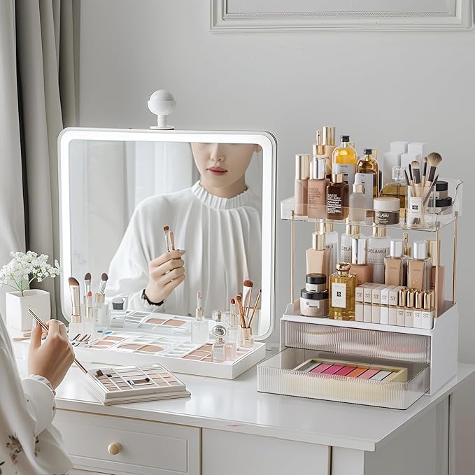 Bathroom Organizers and Storage, Clear