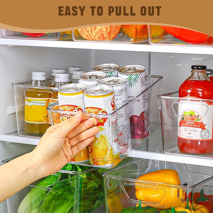 12 Pack Organizers and Storage, Pantry Organization and Storage Bins