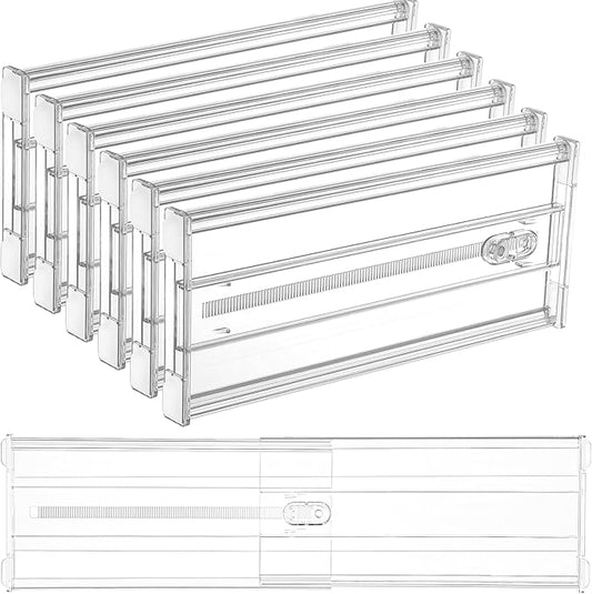 6 Pack 6" Tall Upgrade Drawer Dividers for Big and Deep Drawer