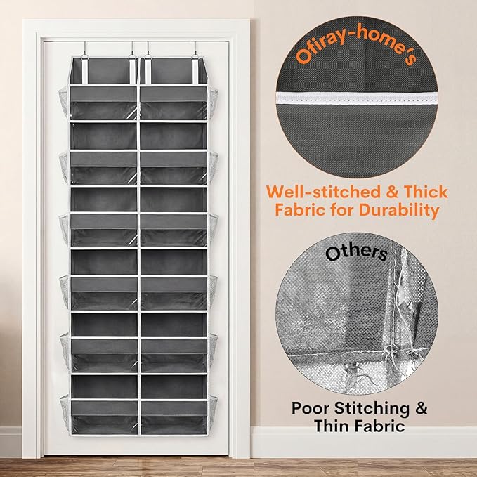 Over the Door Organizer 6 Tiers, Room storage
