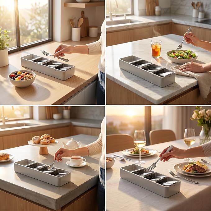 Li & Zhao Silverware Organizer for Drawer