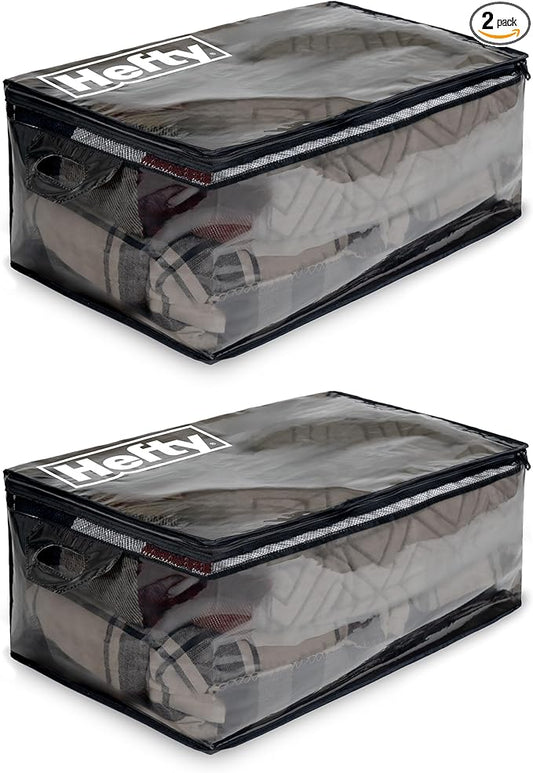 Storage Bags Extra Large Double Zipper Backpack