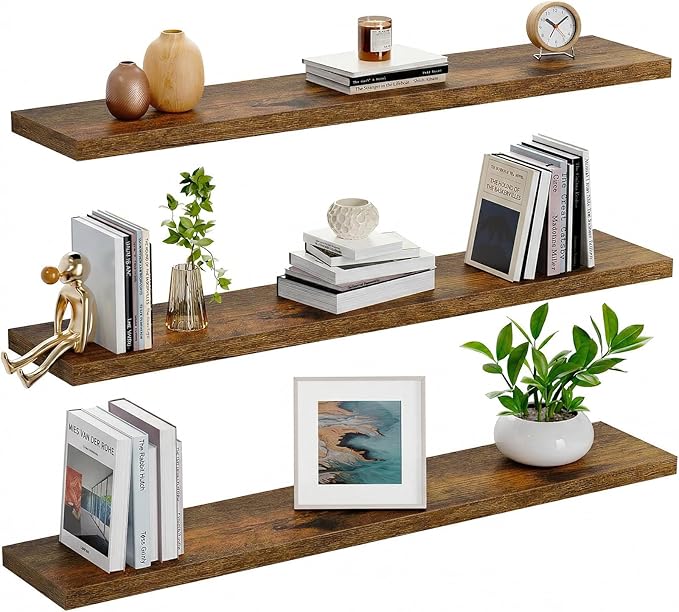 HOMEFURNISHING 35.4" L Floating Shelves, AMFS45V