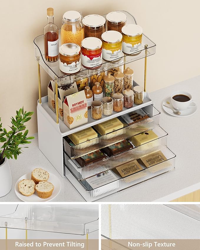 Bathroom Organizers and Storage, White