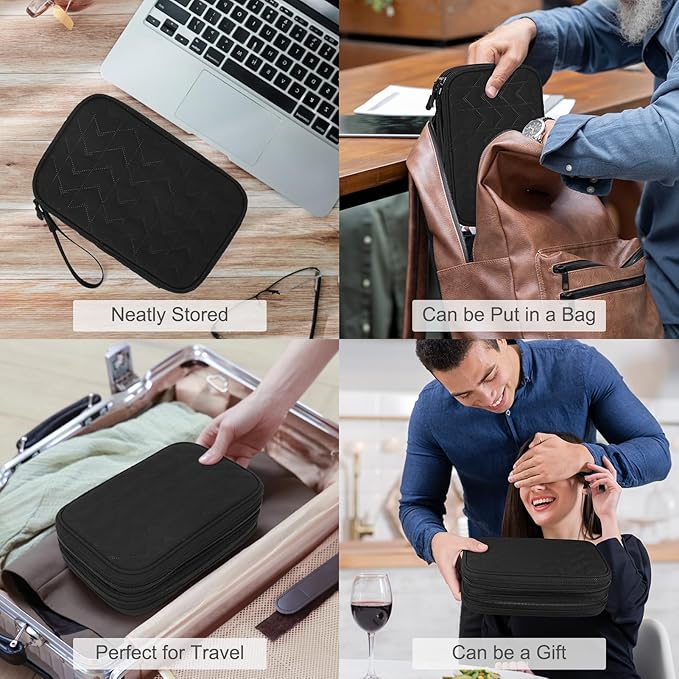 Electronic Organizer, Pattern Black