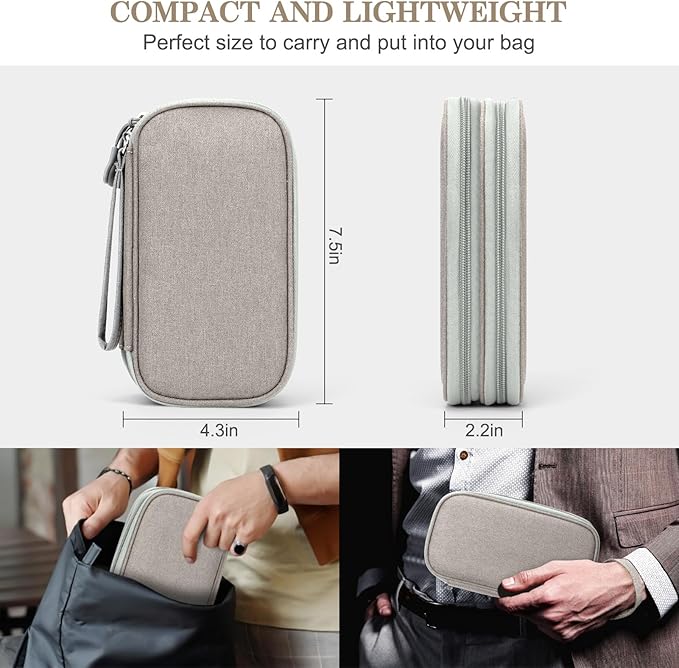 Electronic Organizer, Earphone Khaki