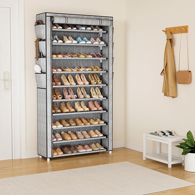 Tall Shoe Rack with Cover, Printing