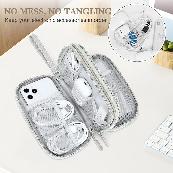 Electronic Organizer, Earphone Khaki