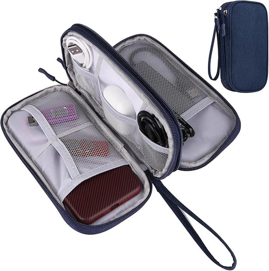 Travel Cable Organizer Electronics Accessories Bag for Charger, Phone