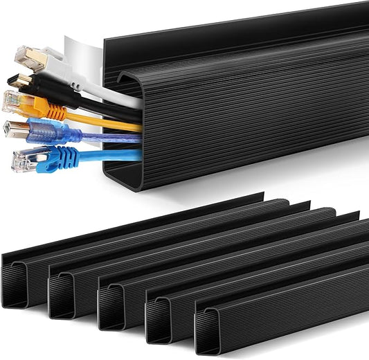 Cable Management Under Desk 94.5in (6X L15.8in) J Channel