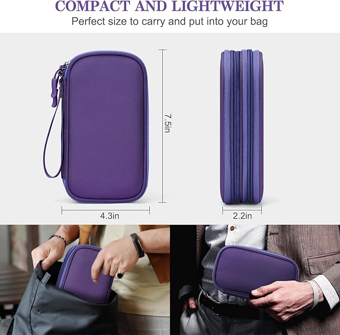 Electronic Organizer, Earphone Purple