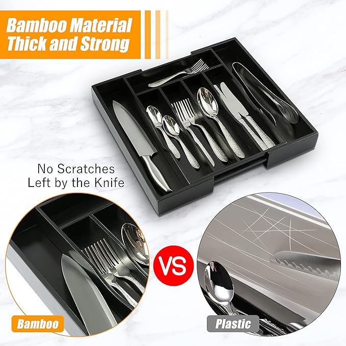 Kitchen Silverware Drawer Organizer and Storage Kitchen Gadgets Best Sellers