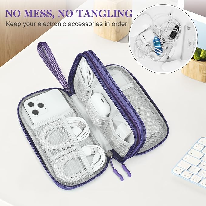 Electronic Organizer, Earphone Purple