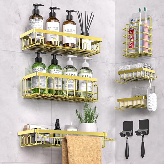 Shower Caddy 9 Pack, Yellow 9 Pack
