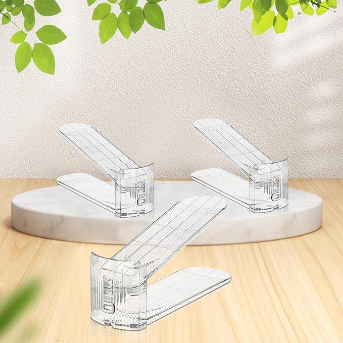 Transparent Shoe Slots Organizer for Closet