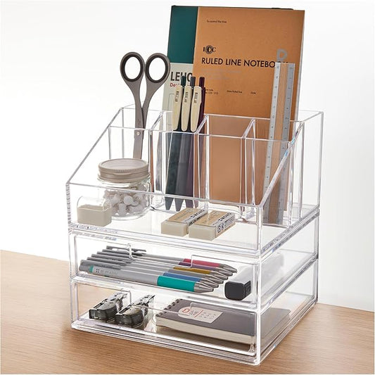 Stackable Desk and Drawer Organizer