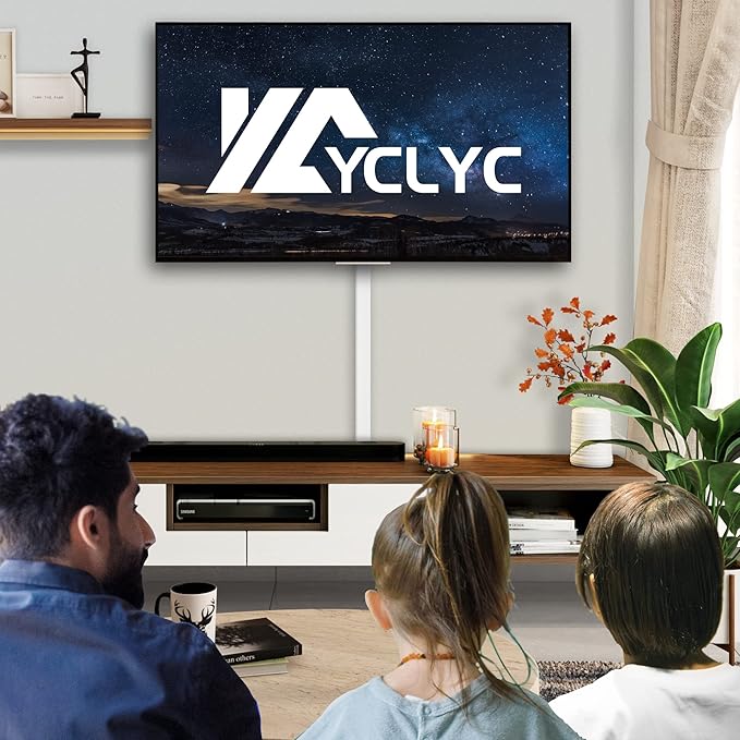 47in TV Cord Hider, YCLYC Cord Hider for Wall Mount TV, Large Cable Hider, White