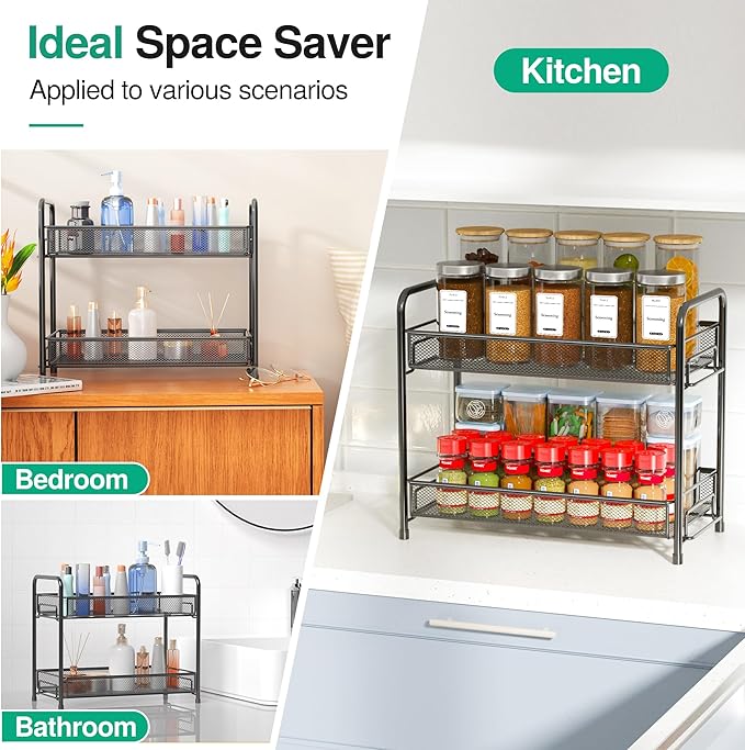 Spice Rack Organizer for Countertop
