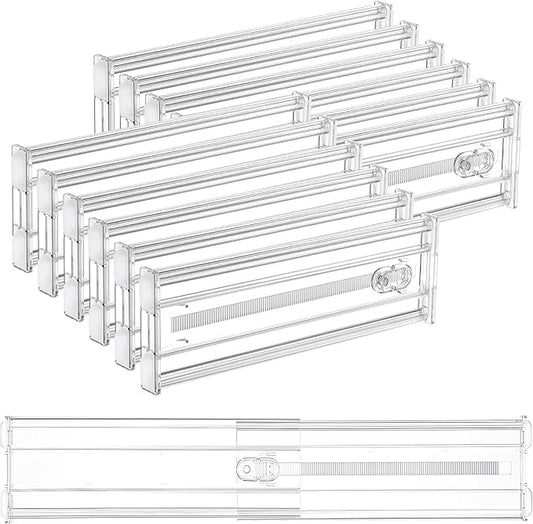 12 Pack 4" Regular Upgrade Drawer Dividers for Clothes