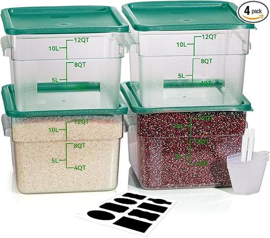 12 Quarts Sous Vide Container, Green N