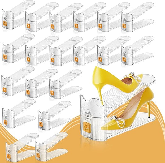 Shoe Slots Organizer for Closet, 36 PACK