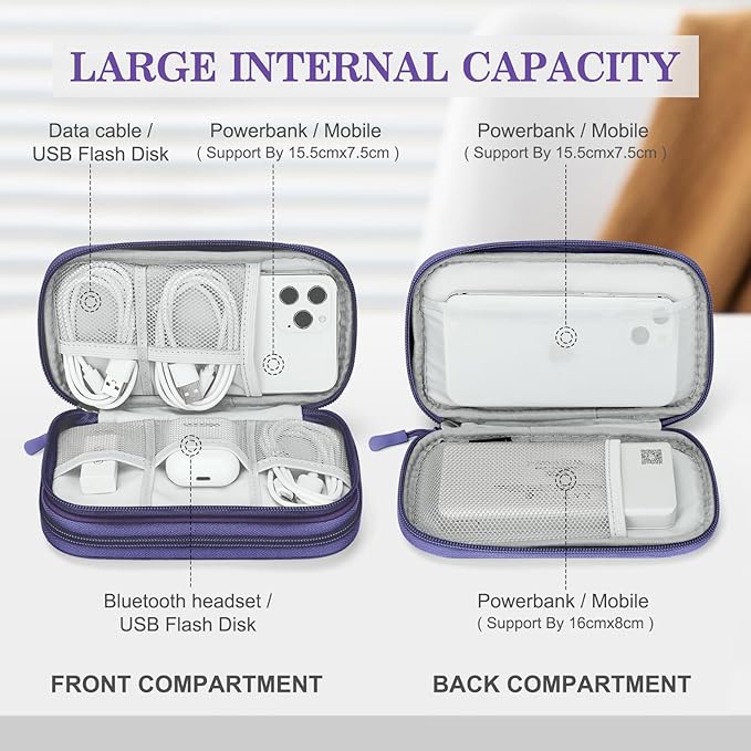Electronic Organizer, Earphone Purple
