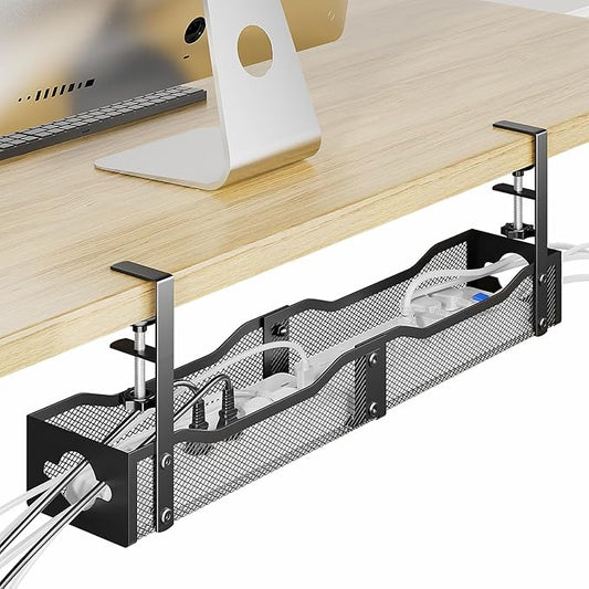 25'' Upgraded Under Desk Cable Management