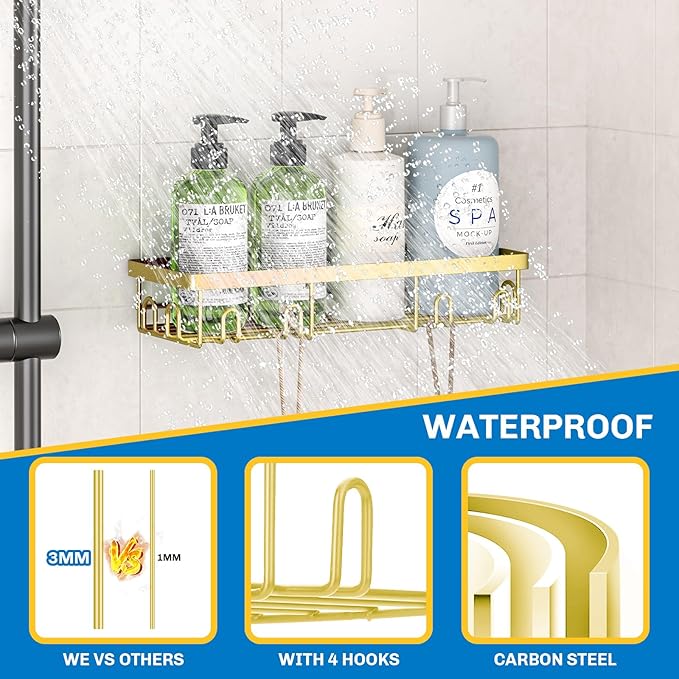 Shower Caddy 9 Pack, Yellow 9 Pack