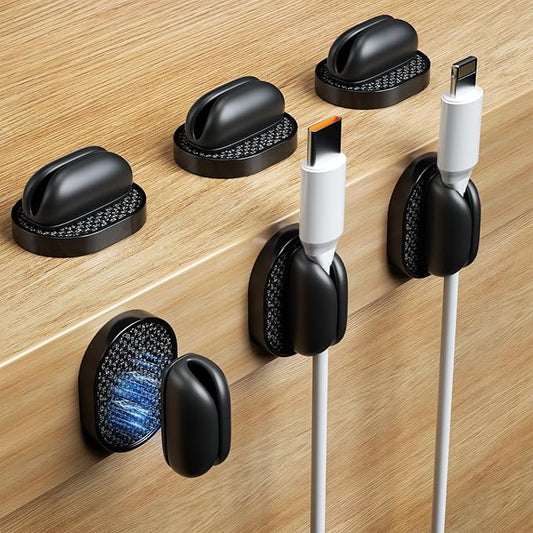 6 Pack Puretor Cord Organizer Holders
