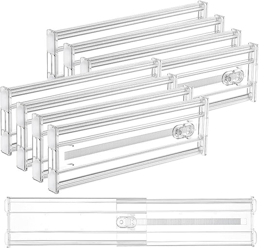 8 Pack 4" Regular Upgrade Drawer Dividers for Clothes