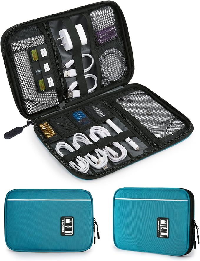Large Electronics Organizer Travel Case