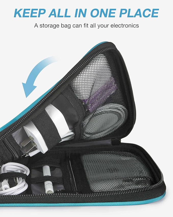 Large Electronics Organizer Travel Case
