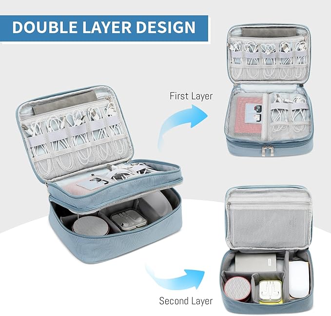 Universal Cable Organizer Electronics Accessories Cases for Cable, Charger