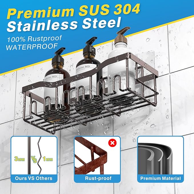 Shower Caddy 2 Pack, Decor Sets