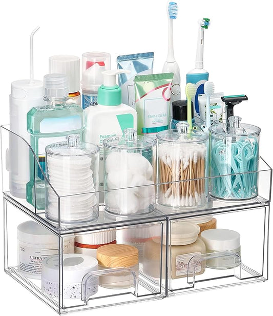 7 PCS Bathroom Countertop Organizer