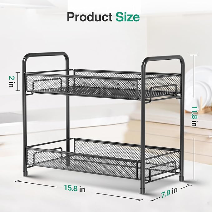 Spice Rack Organizer for Countertop