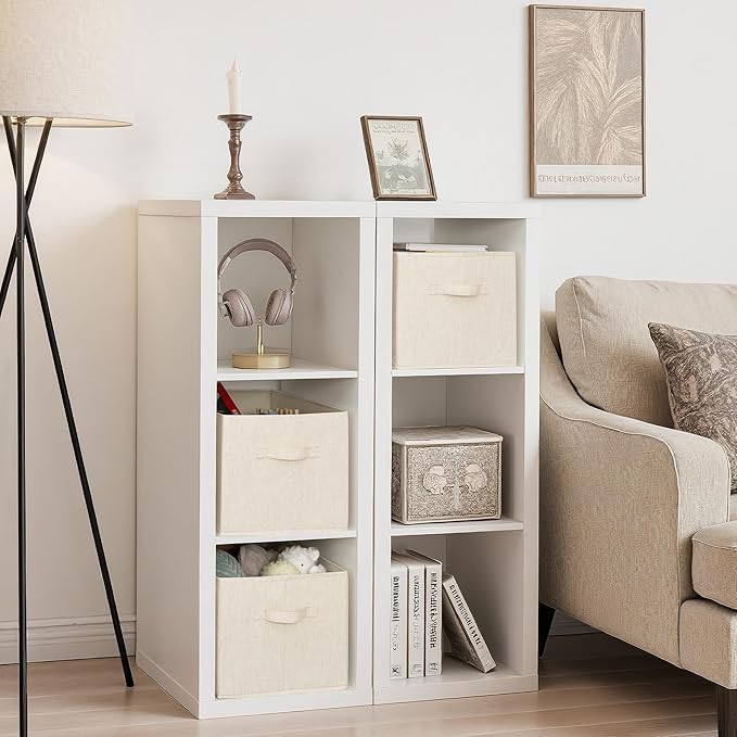 Closet Organizers and Storage Bins, Shelf Baskets for Clothes Storage