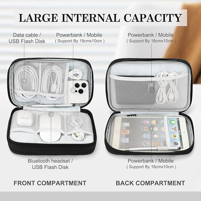 Electronic Organizer, Pattern Black