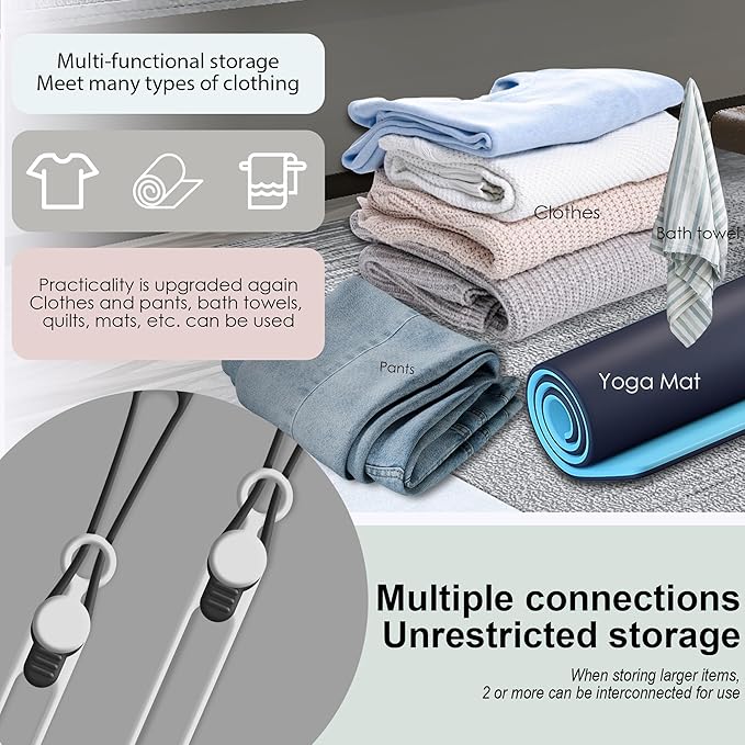 16Pcs 4.2" Silicone Cable Ties Cord Organizer for Cable Management, Reusable Cable Organizer Electronic Accessories in Home,Office,Kitchen,School,Travel(Black*8 & White*8)