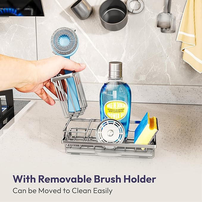 Kitchen Sink Caddy Sponge Holder