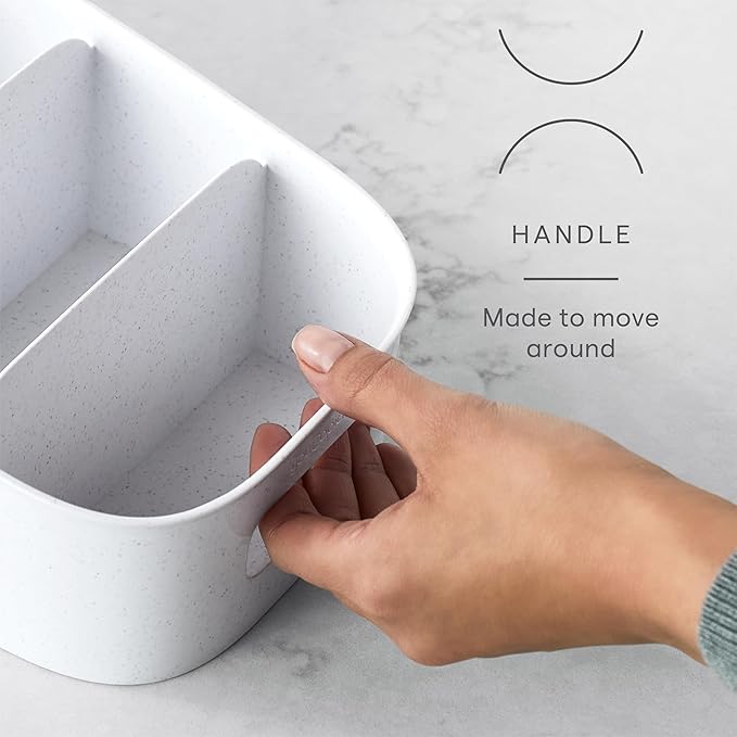 ShelfBin Packet Organizer, 4-Tier Stairstep Raised Divided Bin