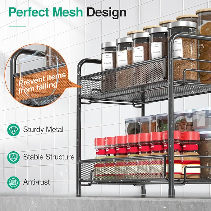 Spice Rack Organizer for Countertop