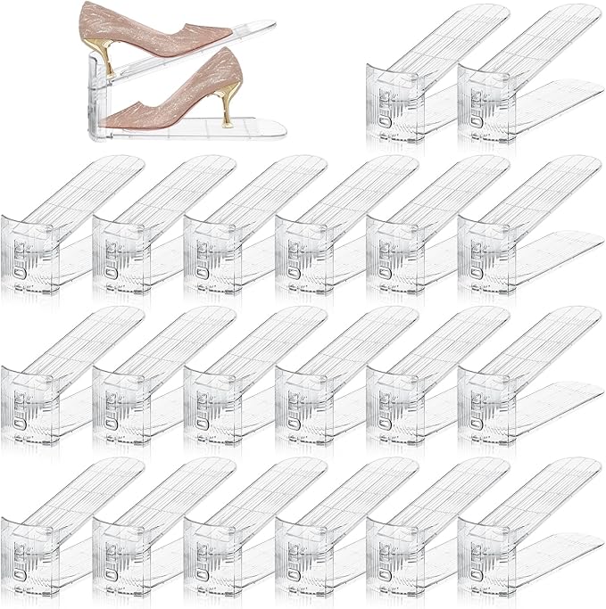 Shoe Slots Organizer, Transparent